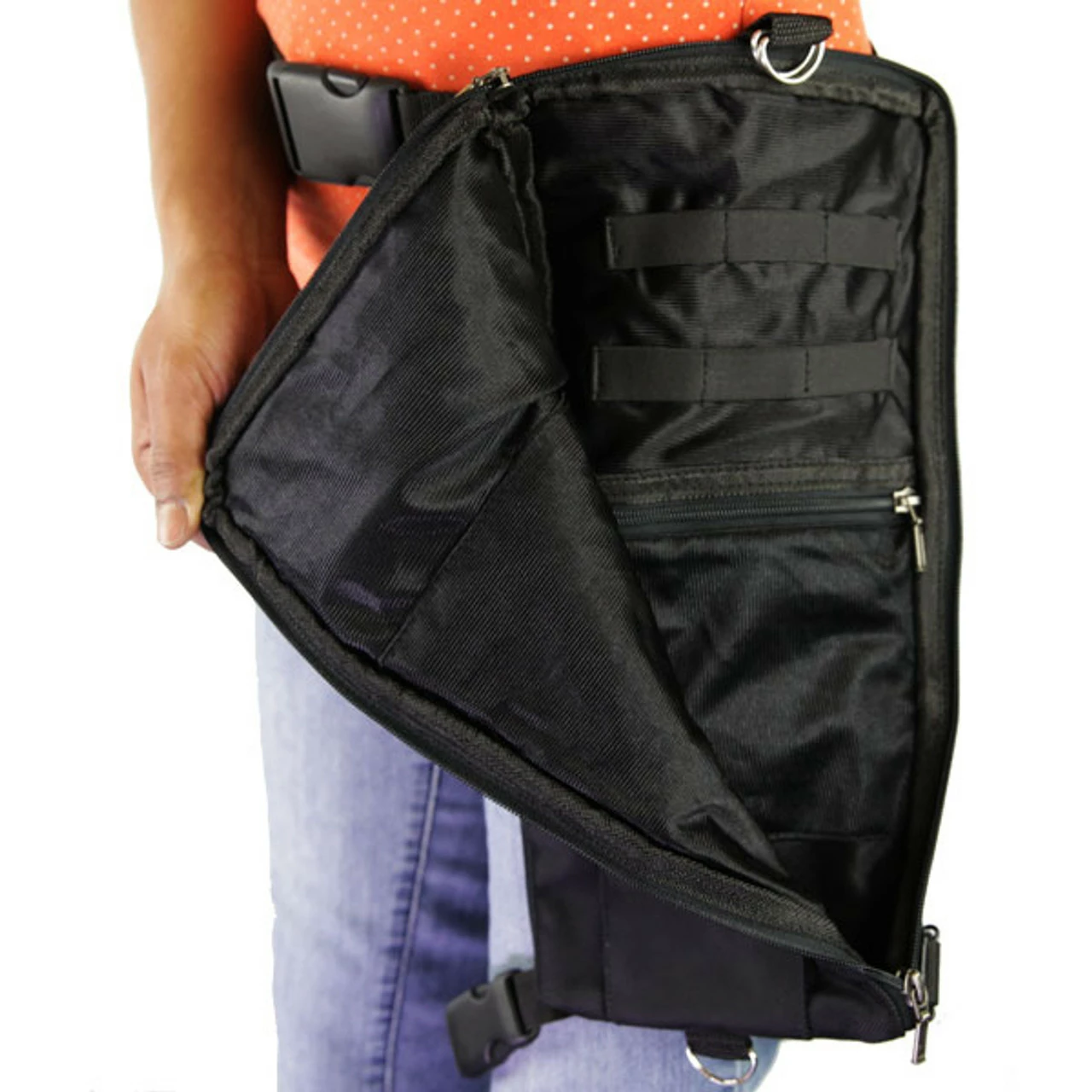 Vance VA551 Men And Women Multi-Function Biker Motorcycle Drop Leg Fanny Pack Thigh Bag 4 Vance VA551 Men And Women Multi-Function Biker Motorcycle Drop Leg Fanny Pack Thigh Bag - Image 2