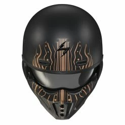 Scorpion Covert X Tribe Helmet 11 Scorpion Covert X Tribe Helmet -100 Percent Shop scorpion covert x tribe helmet black brown top view 56289.1646895972