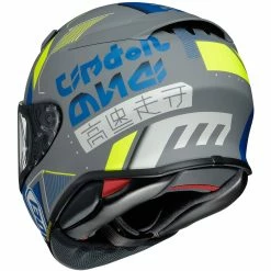 Shoei RF-1400 Accolade Helmet 6 Shoei RF-1400 Accolade Helmet -100 Percent Shop shoei rf 1400 accolade helmet rear view 53803.1630994912