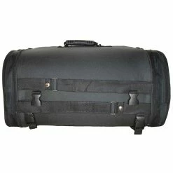 Vance VS363 Black Expandable Motorcycle Luggage Travel Sissy Bar Roll Bag