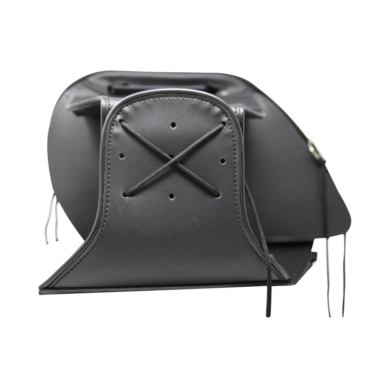 Vance VS230 Black Motorcycle Saddlebags For Honda Yamaha Kawasaki Indian And Harley Davidson Motorcycles - Image 2