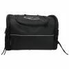Vance VS381SK Black Nylon Embroidered Reflective Skull Design Motorcycle Trunk Bag